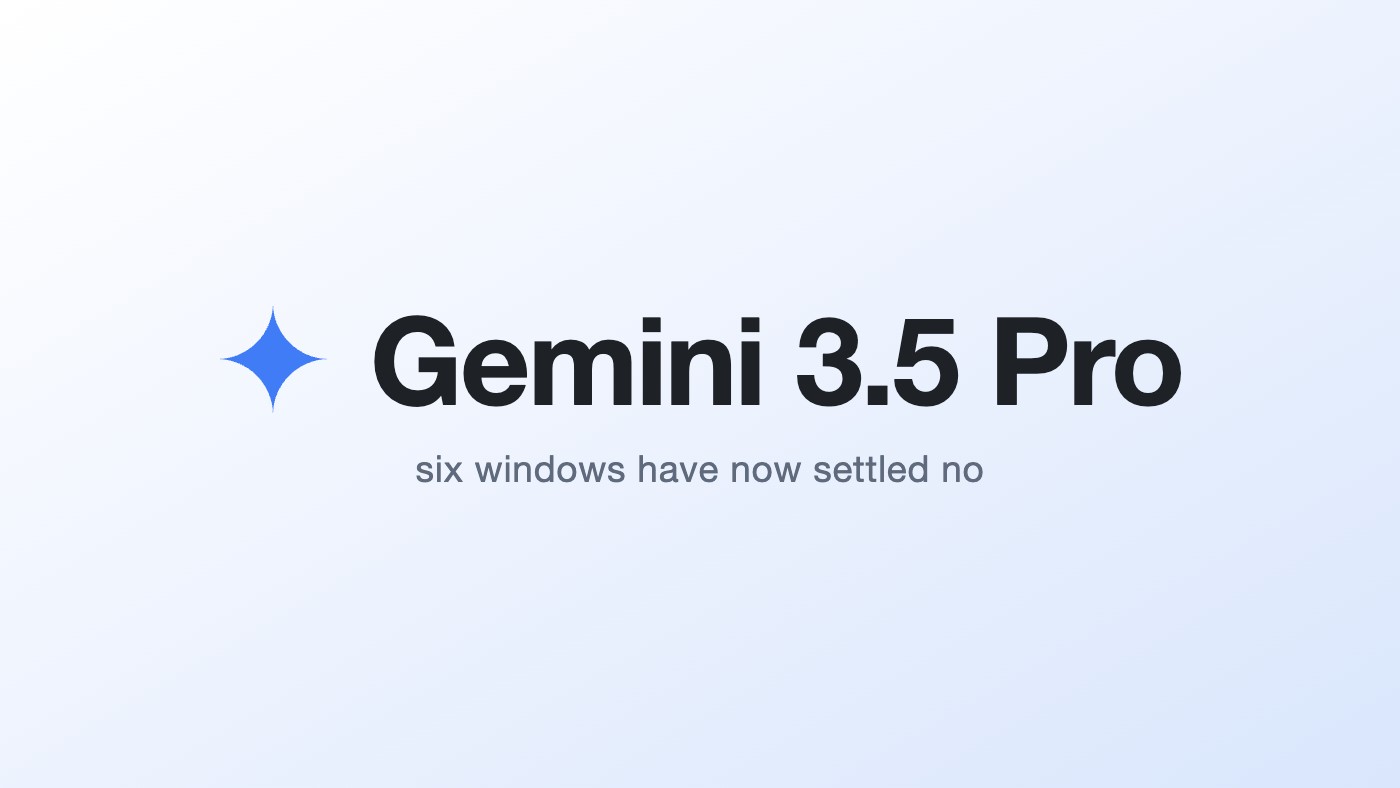 Gemini 3.5 Pro's seventh leaked date, against six prediction markets that already settled NO
