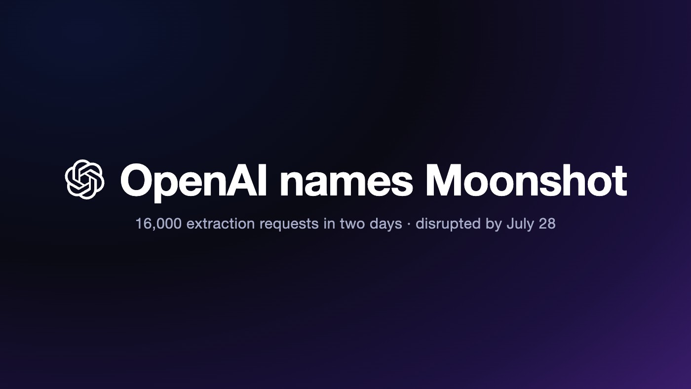 OpenAI says Moonshot-linked users tried to extract its hidden reasoning
